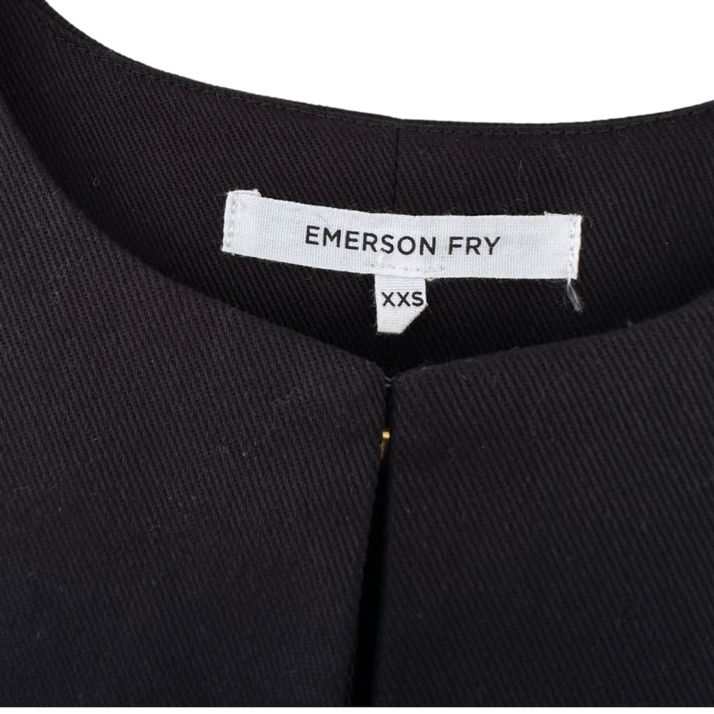 Emerson Fry • Black Cut Out Mod Dress - Picture 4 of 13